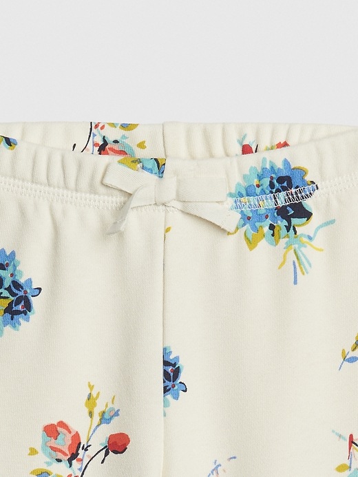 Image number 3 showing, Baby Floral Pull-On Pants