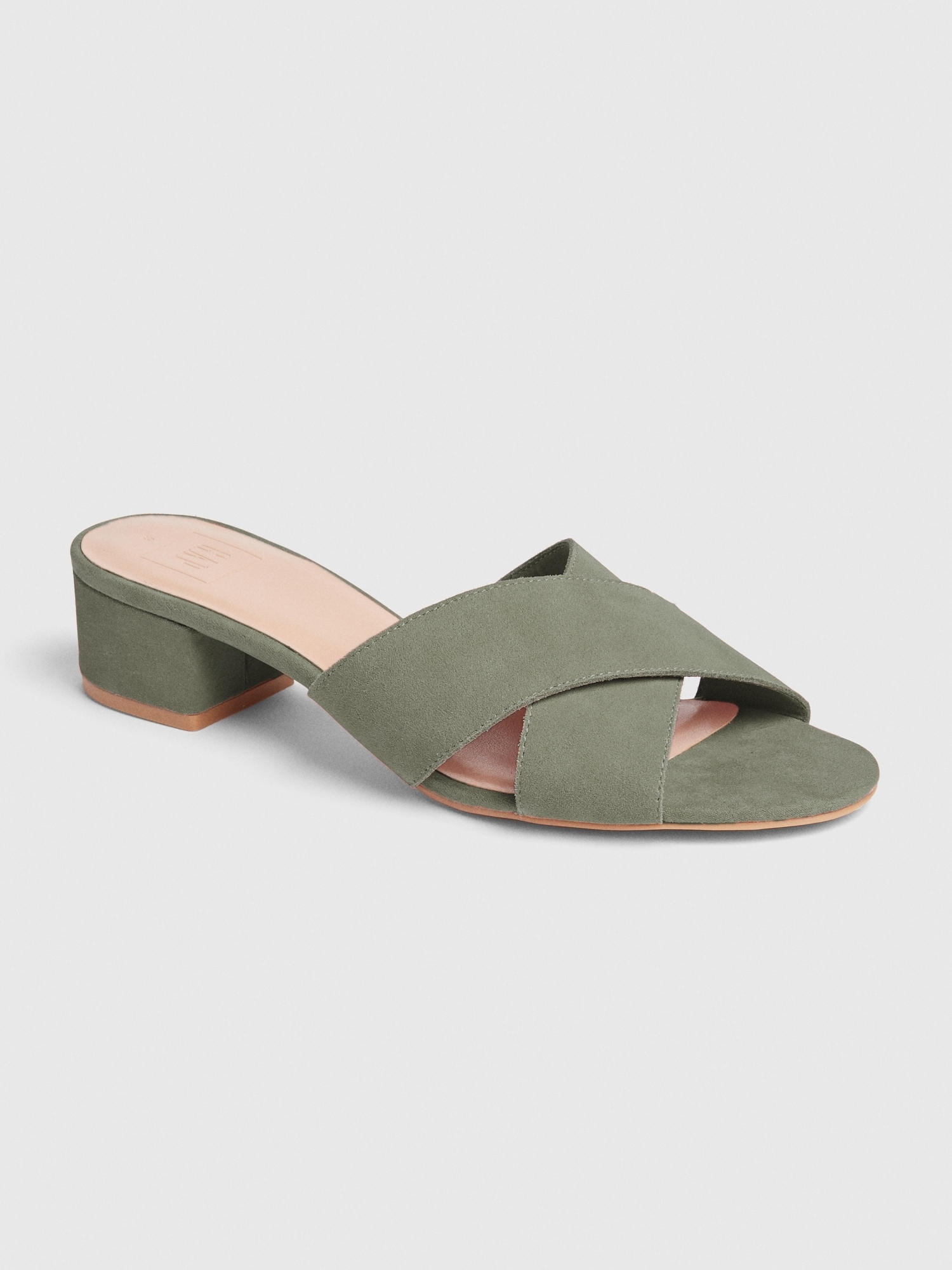 Gap block sales heel mules