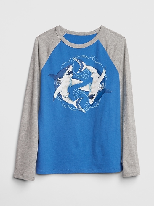 Image number 4 showing, Kids Graphic Raglan T-Shirt