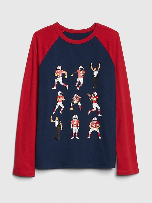 Image number 1 showing, Kids Graphic Raglan T-Shirt