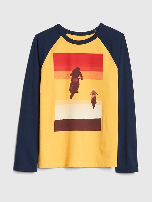 Image number 6 showing, Kids Graphic Raglan T-Shirt