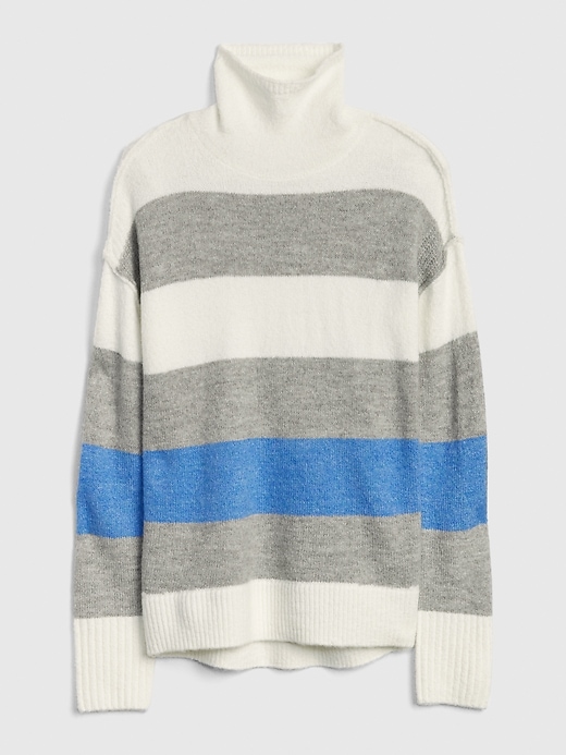 Image number 2 showing, Brushed Turtleneck Pullover Sweater