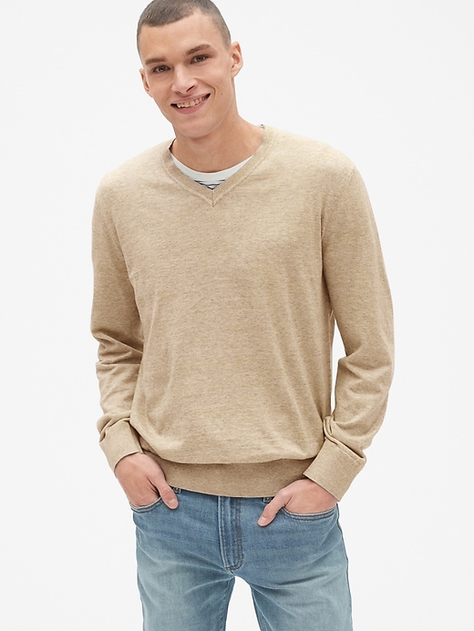 View large product image 1 of 1. The Mainstay V-Neck Sweater