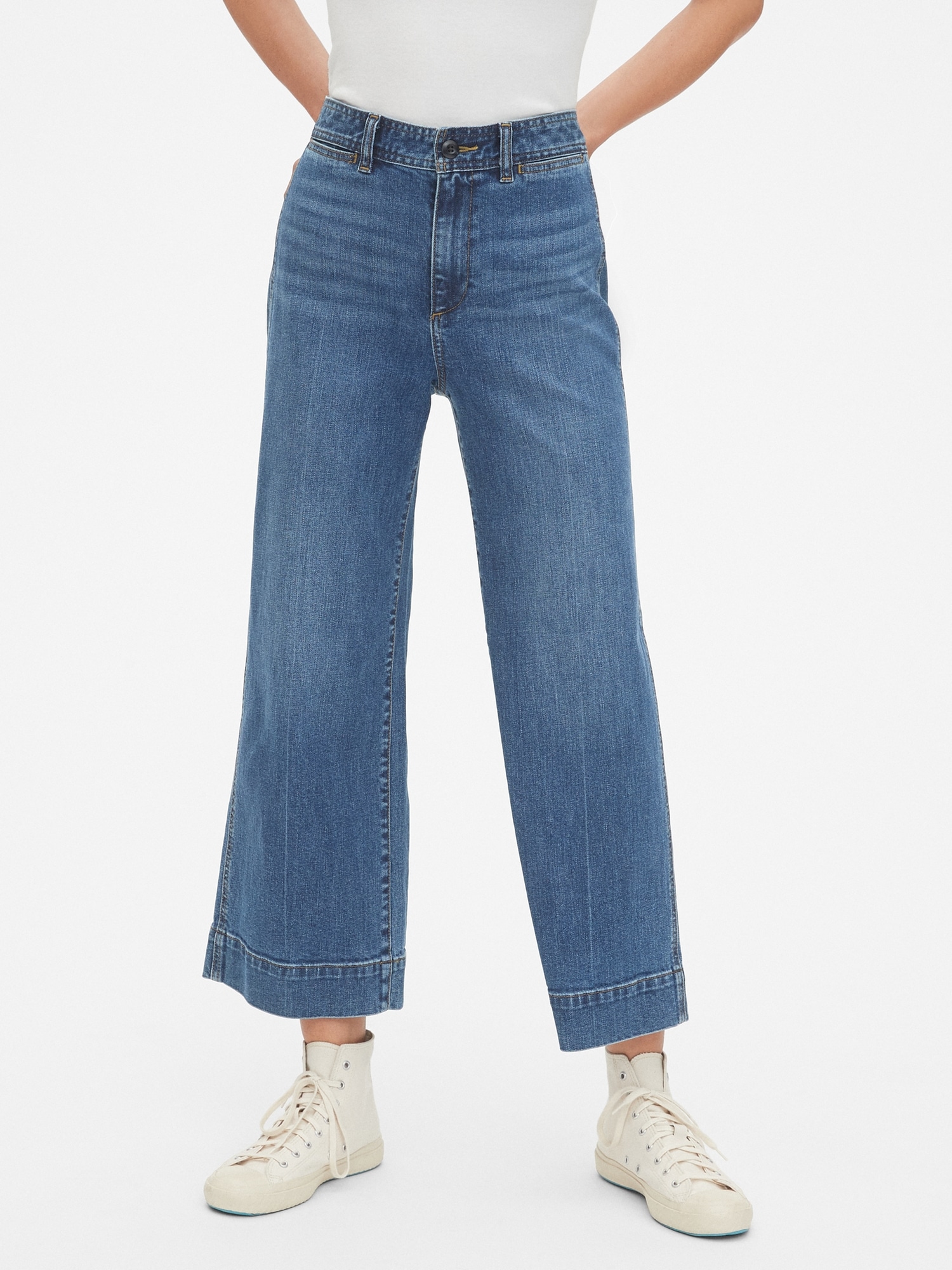 Jeans Cropped By Gap Size: 16