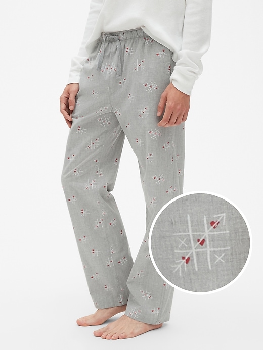 Image number 1 showing, Pajama Pants in Poplin