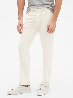 gap mens white pants