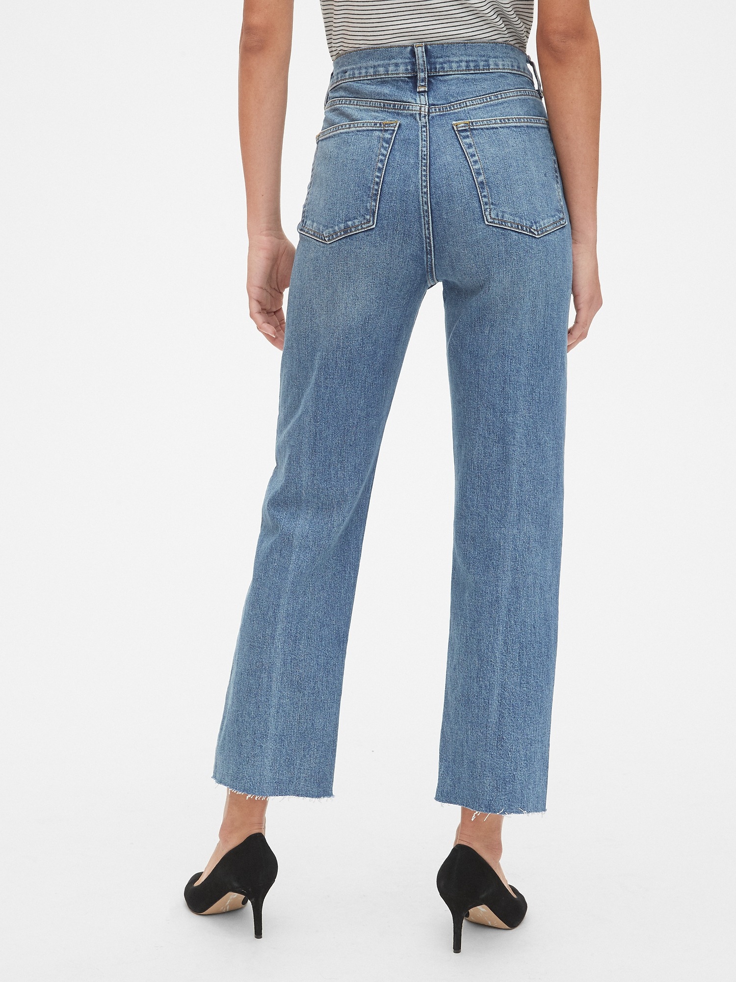 High-Waisted Cheeky Flare Jean, 40% OFF