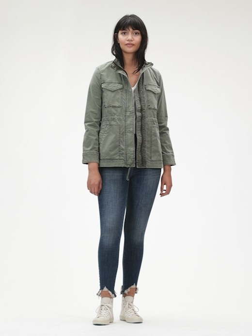 Gap garment dyed hotsell utility jacket