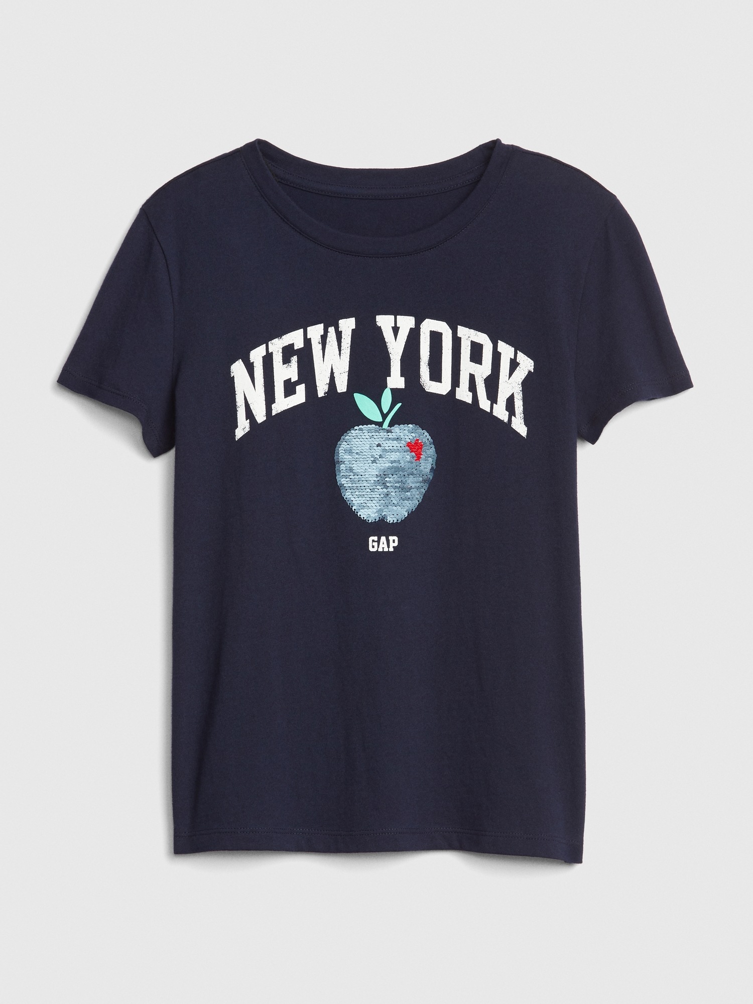 Kids Flippy Sequin Graphic T-Shirt | Gap