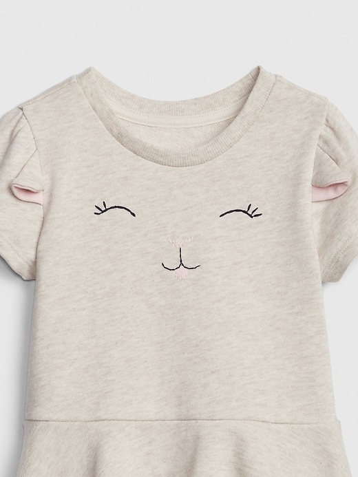 Image number 3 showing, Toddler Graphic Peplum T-Shirt