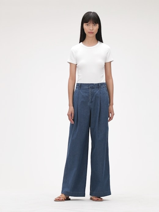 Ariat Ladies' Ella Wide Leg Trouser Jean, 10018360 - Wilco Farm Stores