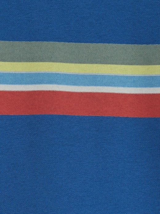 Image number 3 showing, Toddler Stripe Crewneck Sweatshirt In Fleece