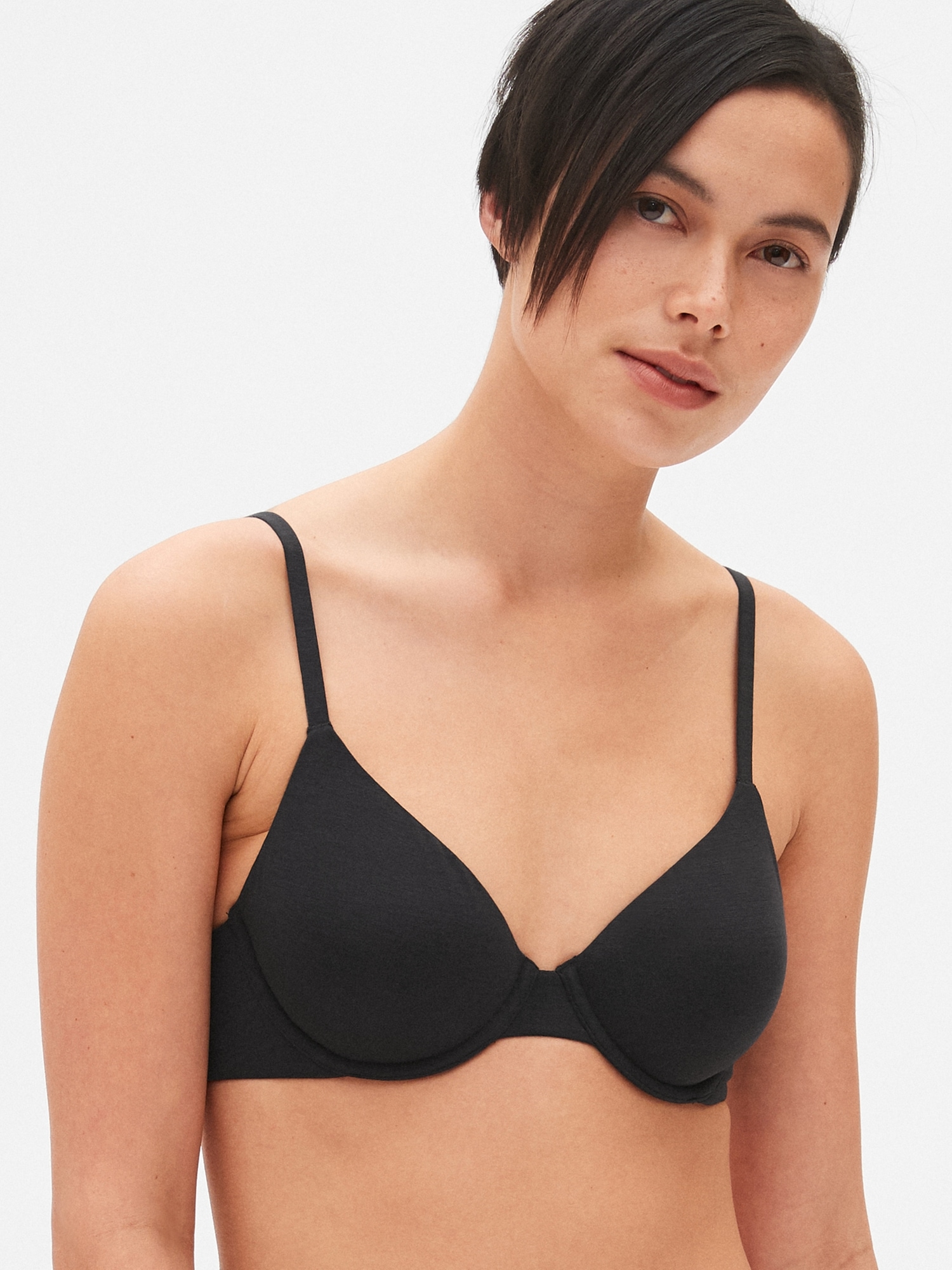 Real Simple - This bra smooths shirts to reduce that infamous gap and has  been the brand's best-selling bra for over a year now. Low Profile  Minimizer Bra:  Disclaimer: If you