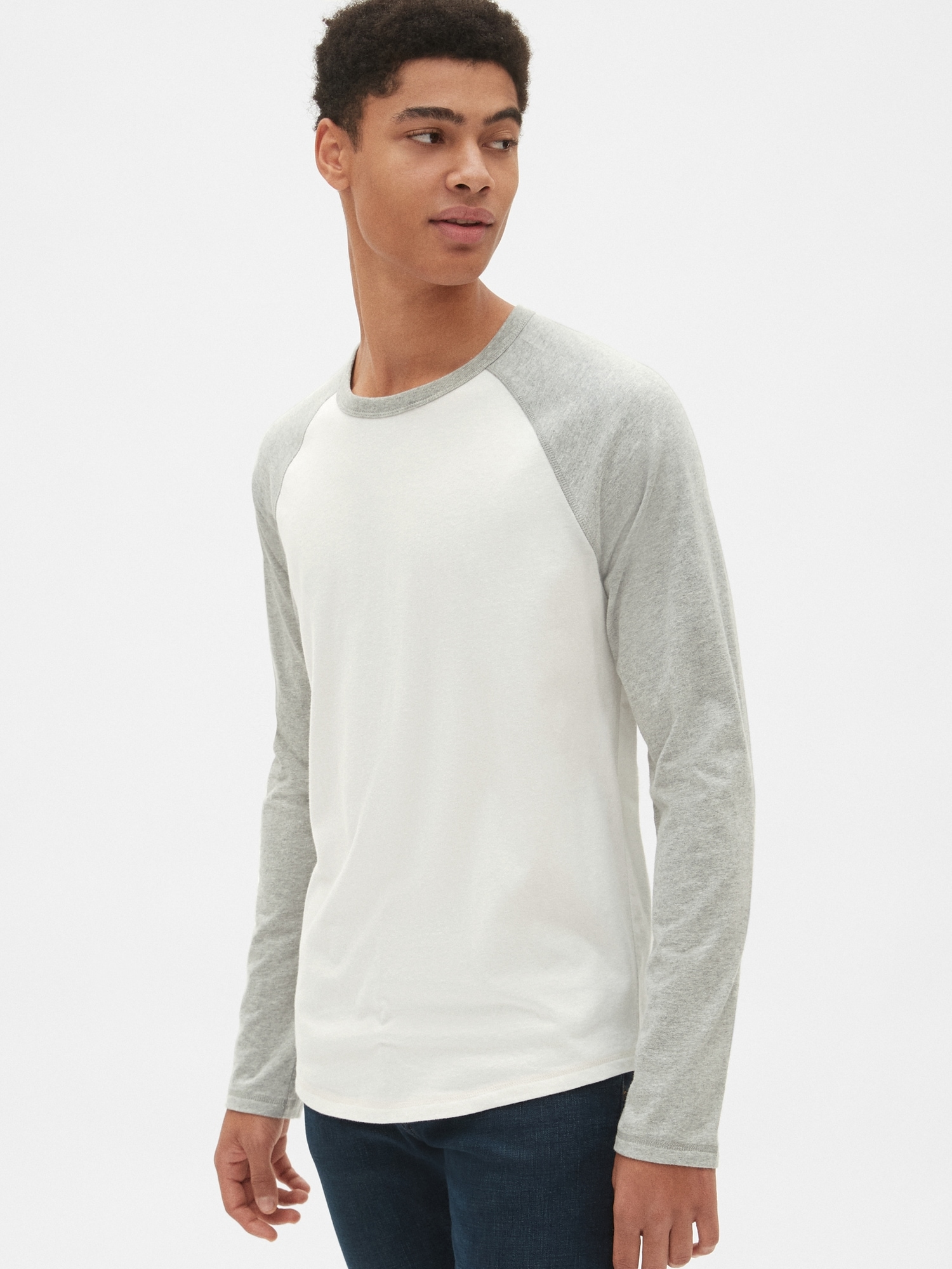 410 PERFECT RAGLAN LONG SLEEVE SHIRTS