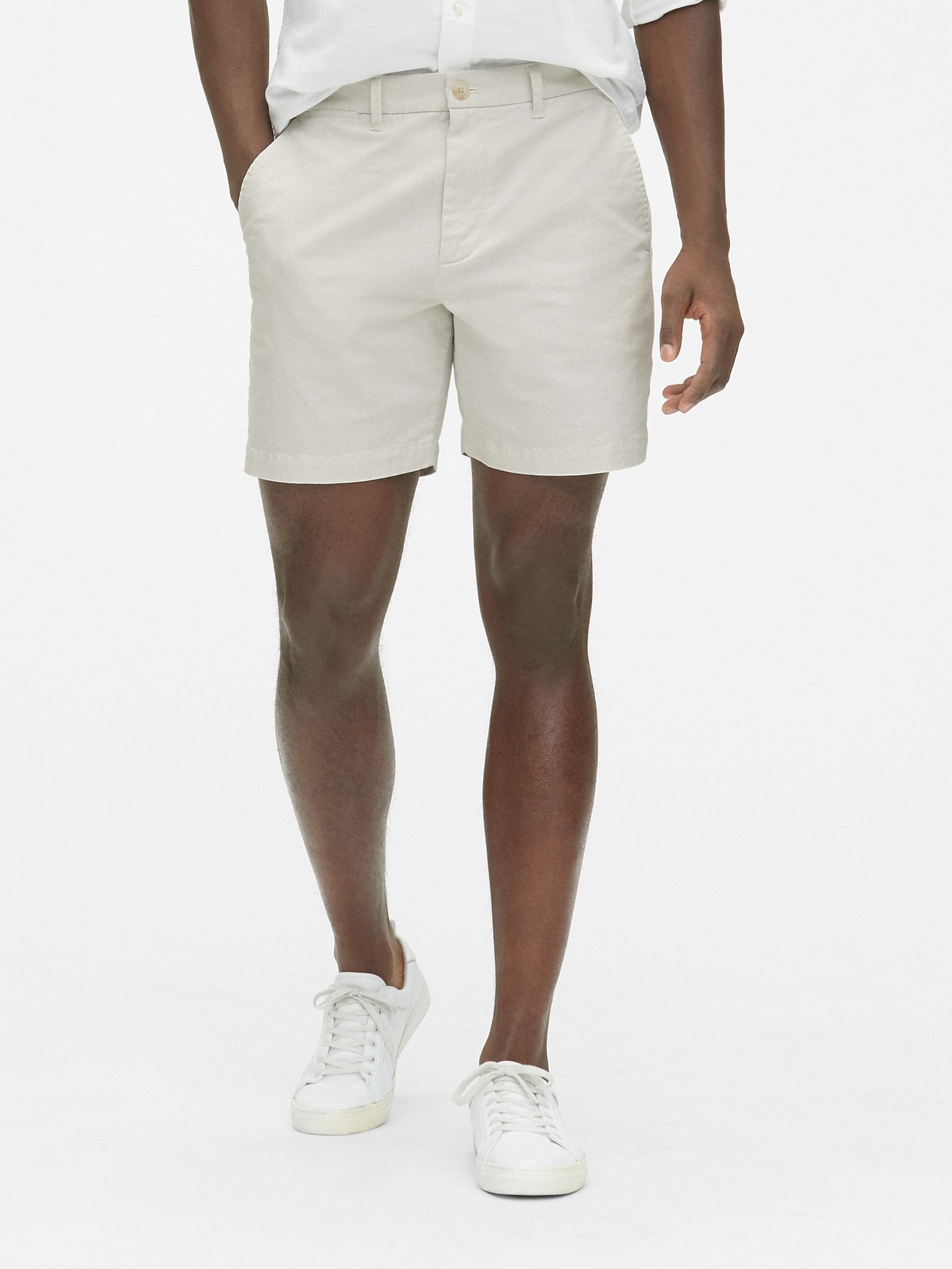 GAP, Shorts, Gap Shorts In Stretch Twill Carls Stone