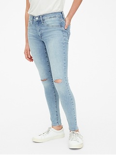 gap mid rise favorite jeggings