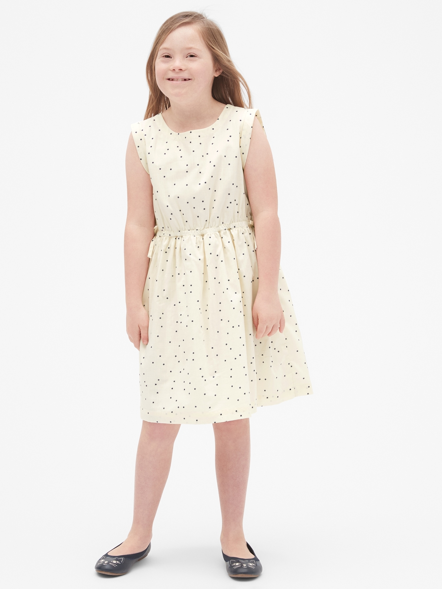 Gap girls deals white dress