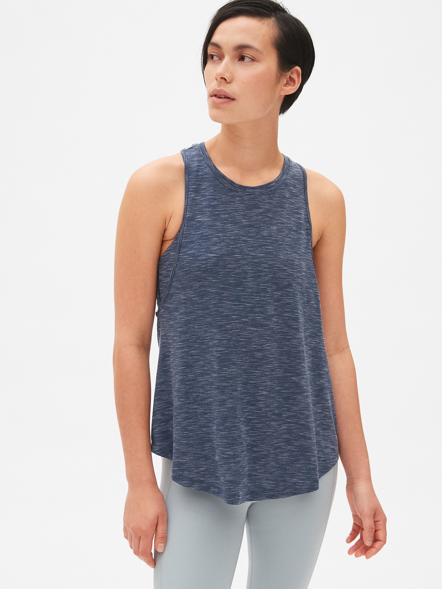 GapFit Breathe Twist-Back Tank Top | Gap