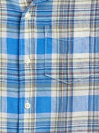 Kids Plaid Long Sleeve Shirt | Gap