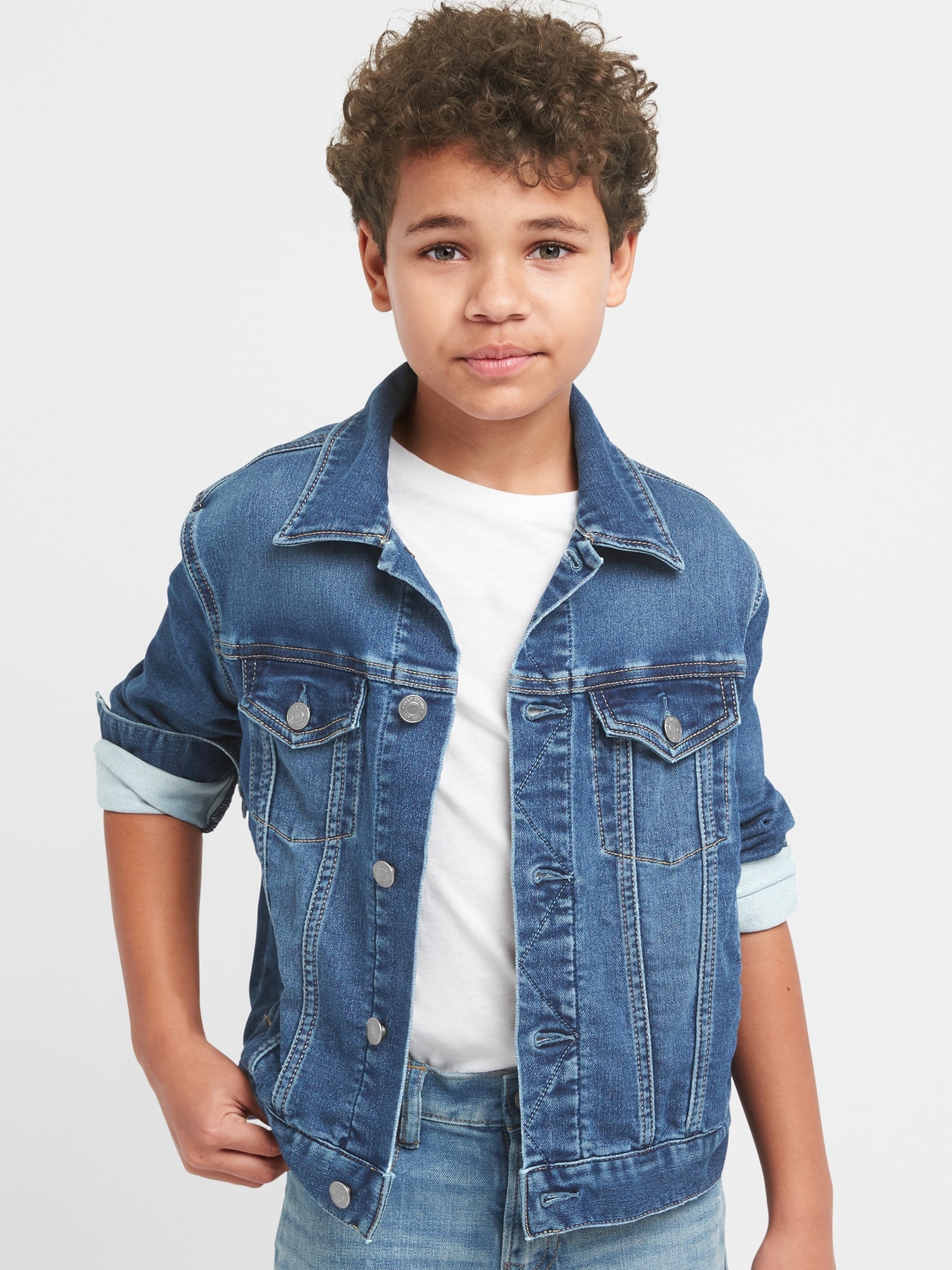 Kids Icon Supersoft Denim Jacket | Gap