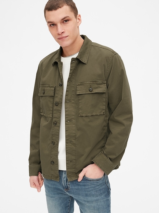 Utility Shirt Jacket | Gap