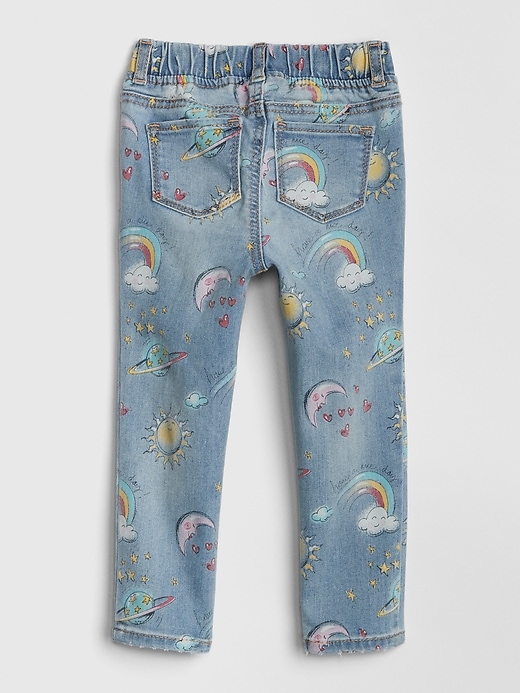 Image number 2 showing, Toddler Space Jeggings In Fantastiflex