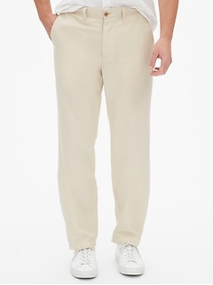 men's gap linen pants