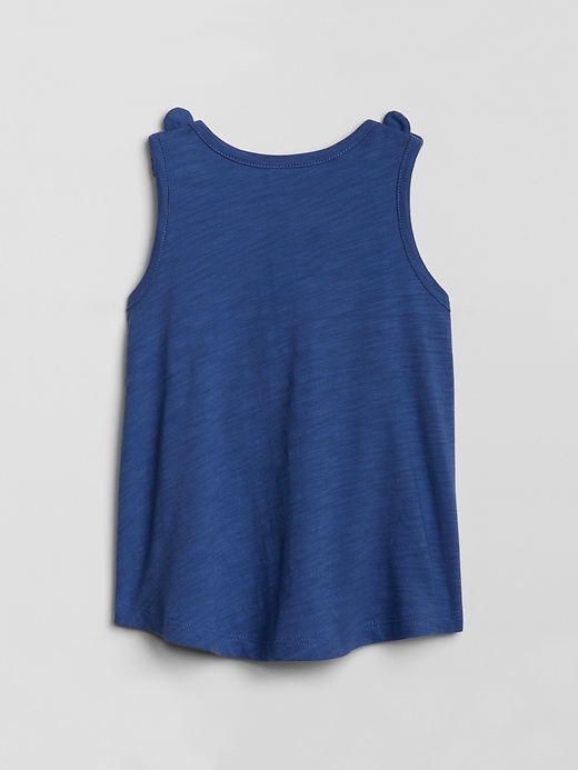 Image number 2 showing, Toddler Graphic Bow Tank Top