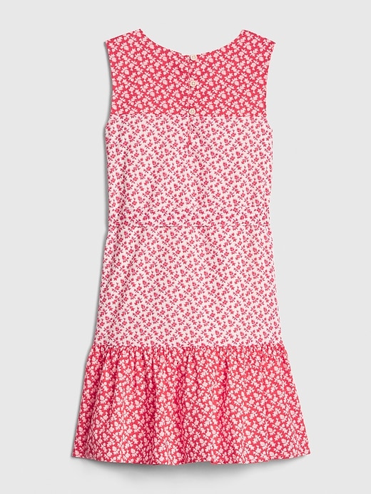 Image number 3 showing, Kids Print Tie-Waist Dress