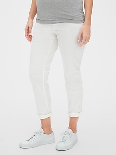 gap maternity chinos