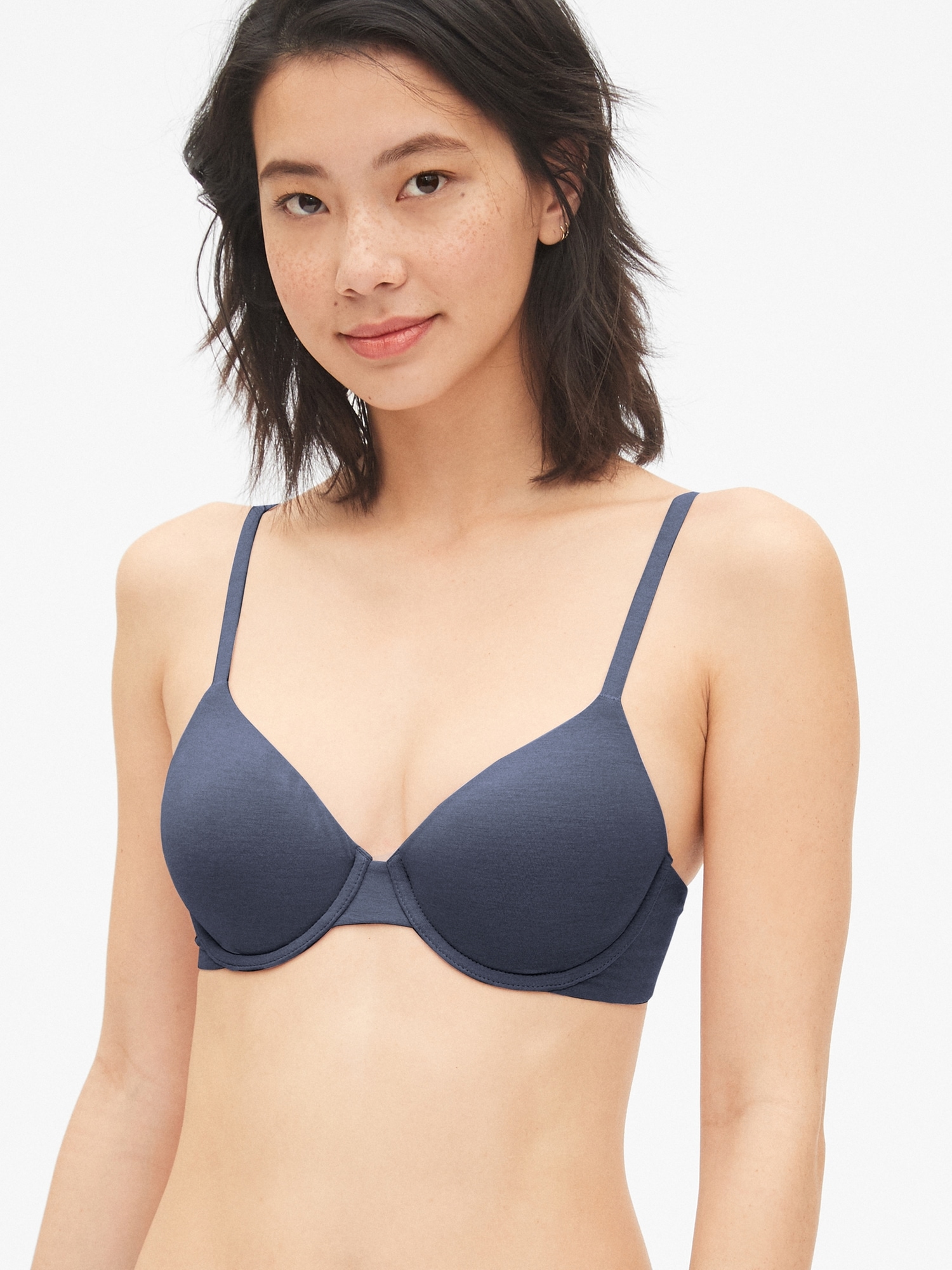 Women Without Steel Ring Small Breasts Gathered Thin Bra