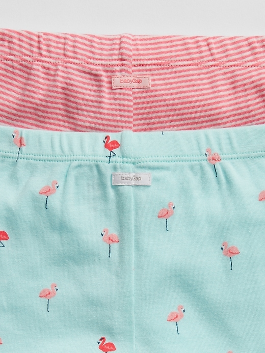 Image number 2 showing, Baby Flamingo Pull-On Pants (2-Pack)