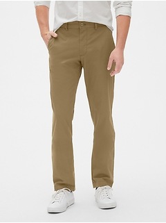 wearlight slim khakis with gapflex