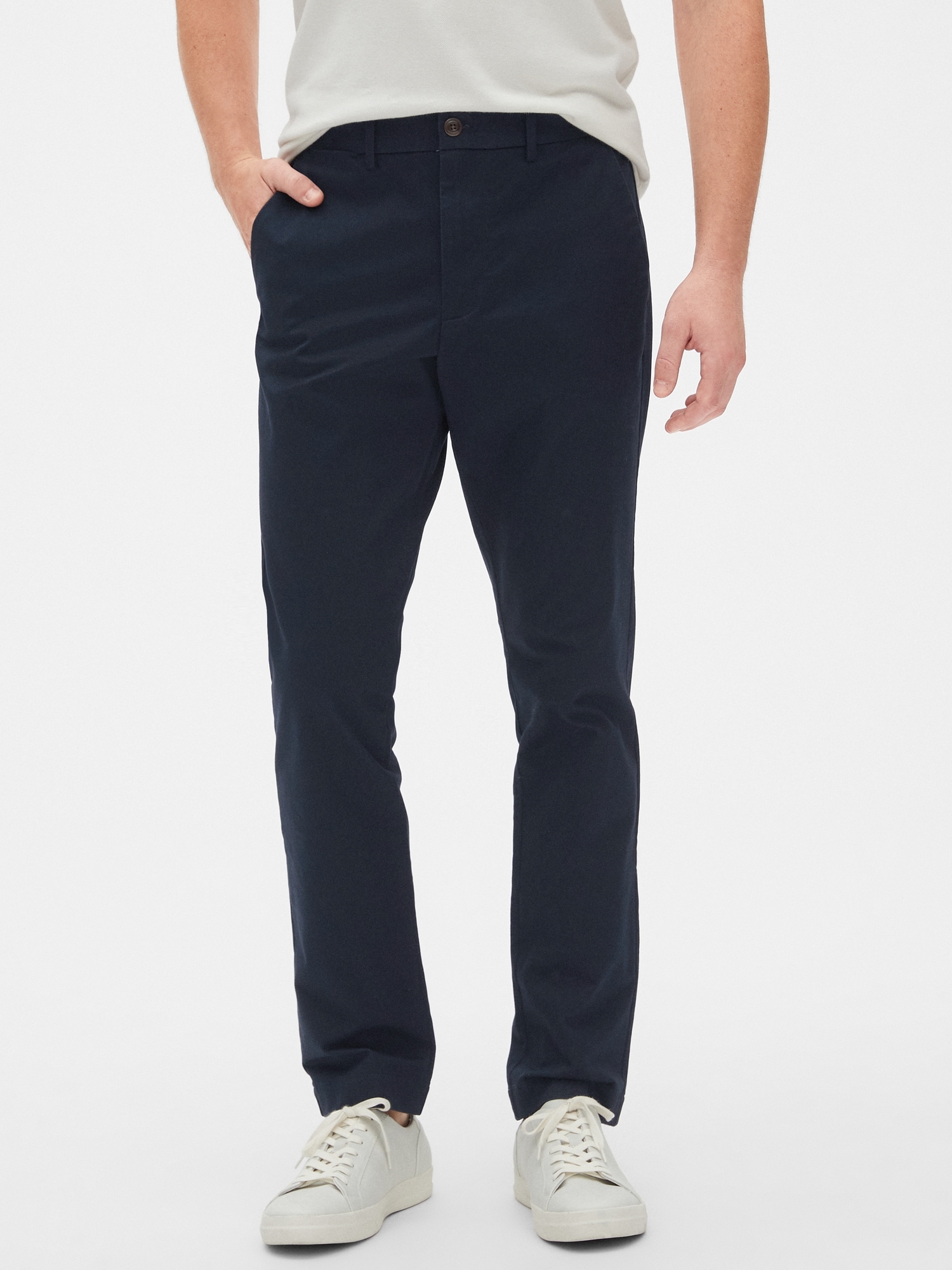 gap athletic fit khakis