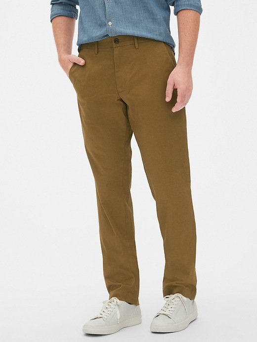 gap wearlight khakis