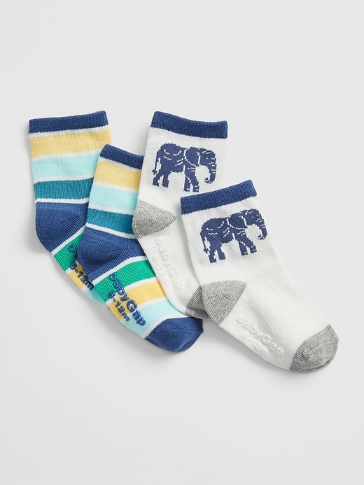 View large product image 1 of 1. Baby Elephant Socks (2-Pack)