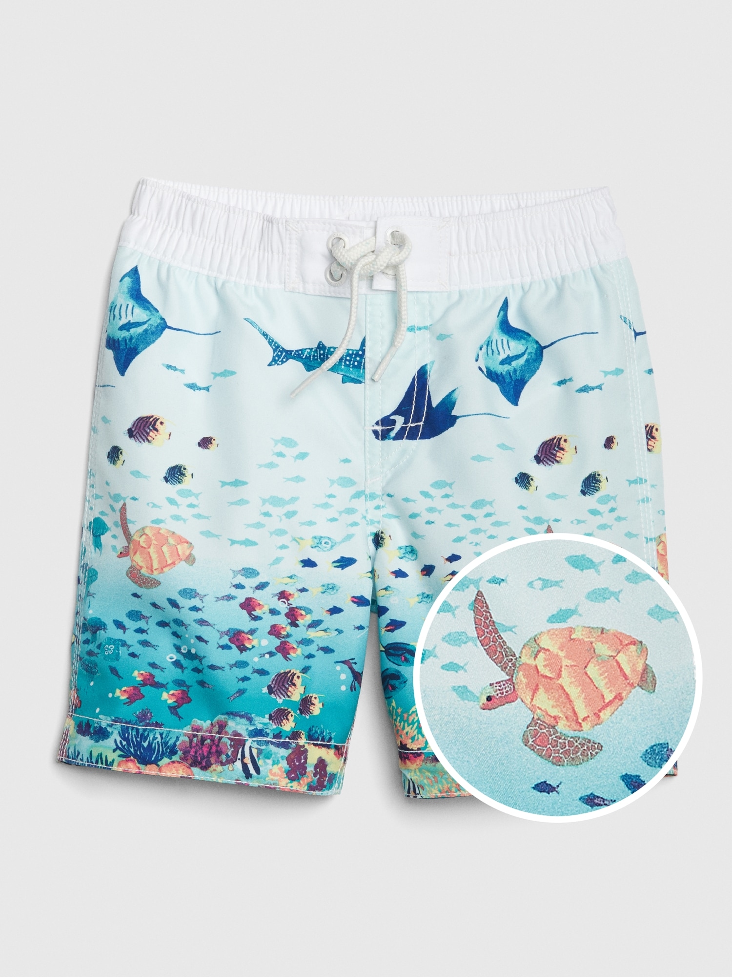 Gap toddler store swim trunks