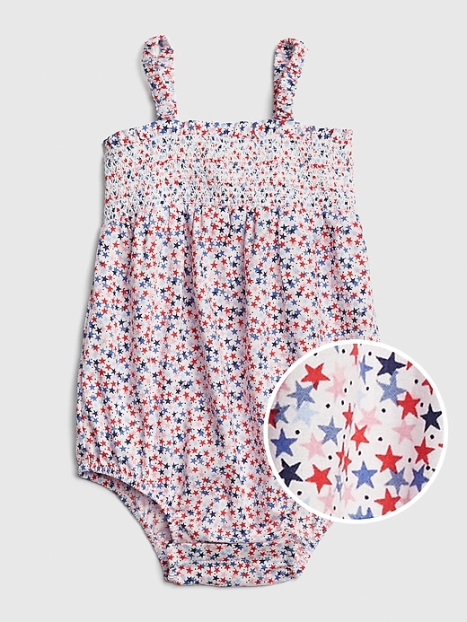 Image number 1 showing, Baby Star Bubble One-Piece