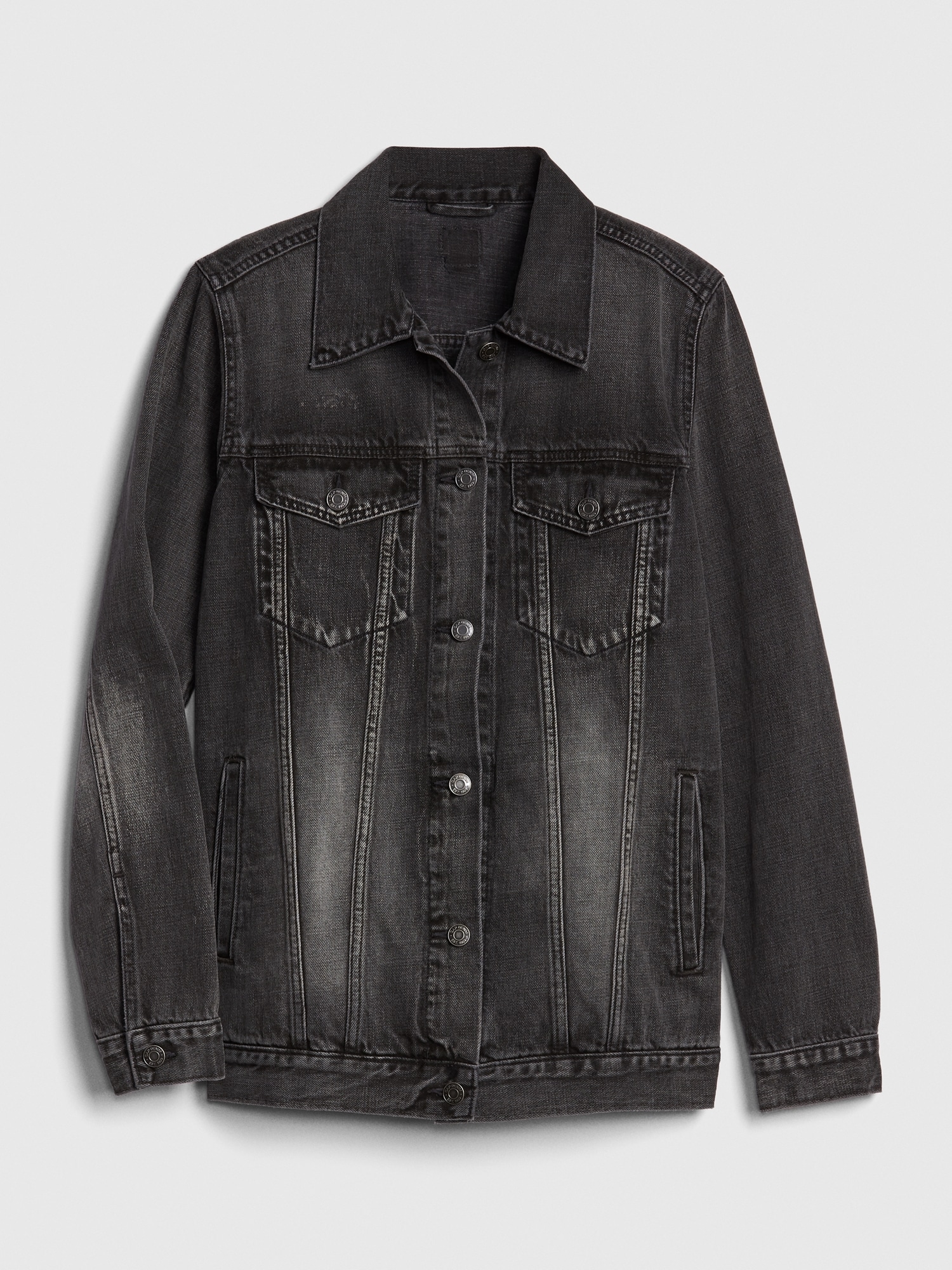 Gap icon 2024 denim jacket black