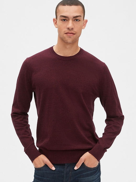 Gap mainstay best sale crewneck sweater