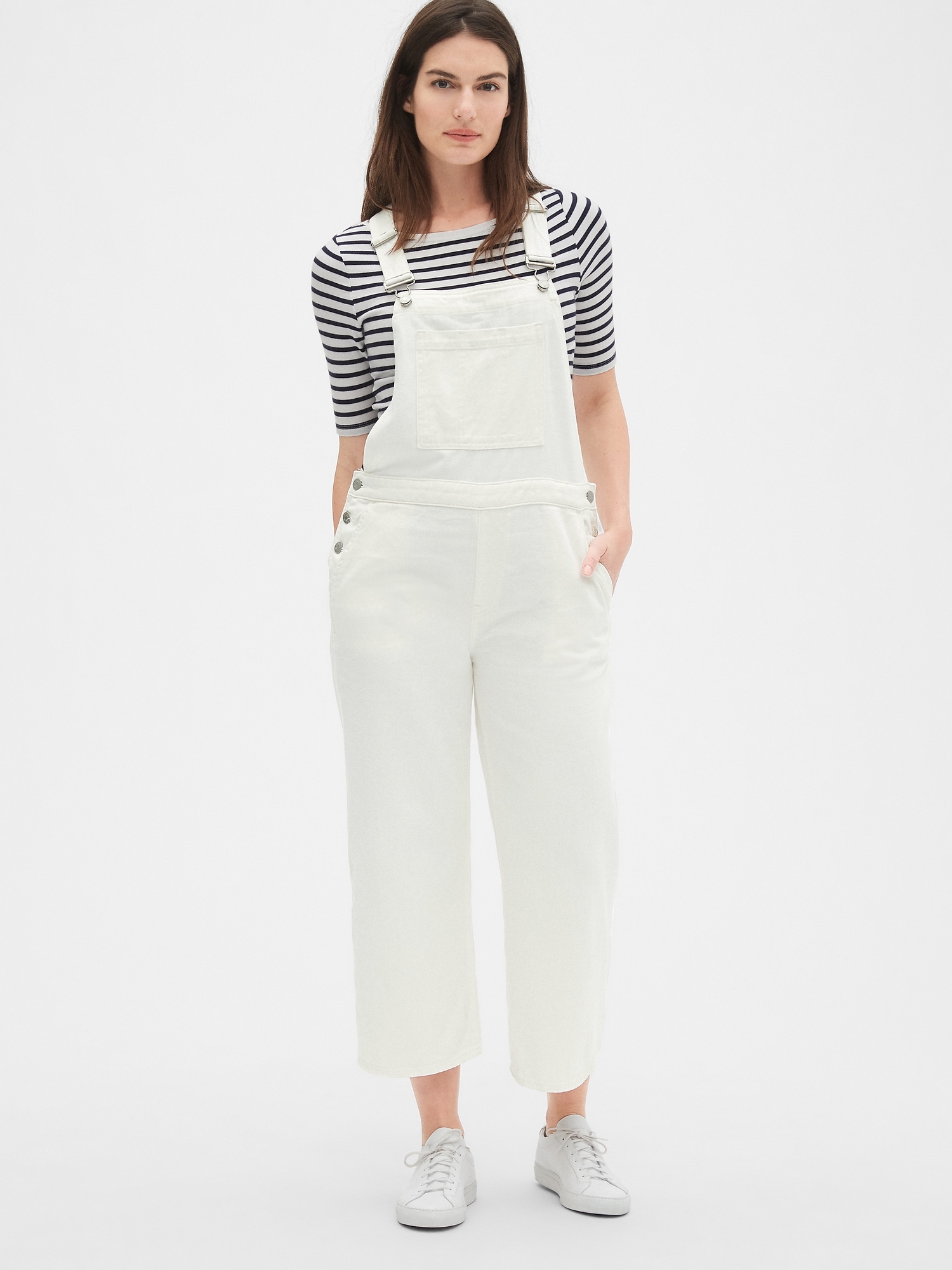 Gap best sale white dungarees