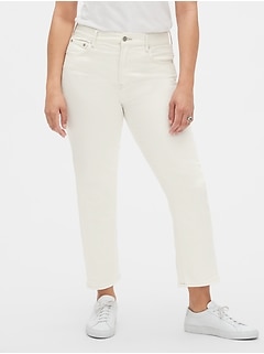 white jeans gap