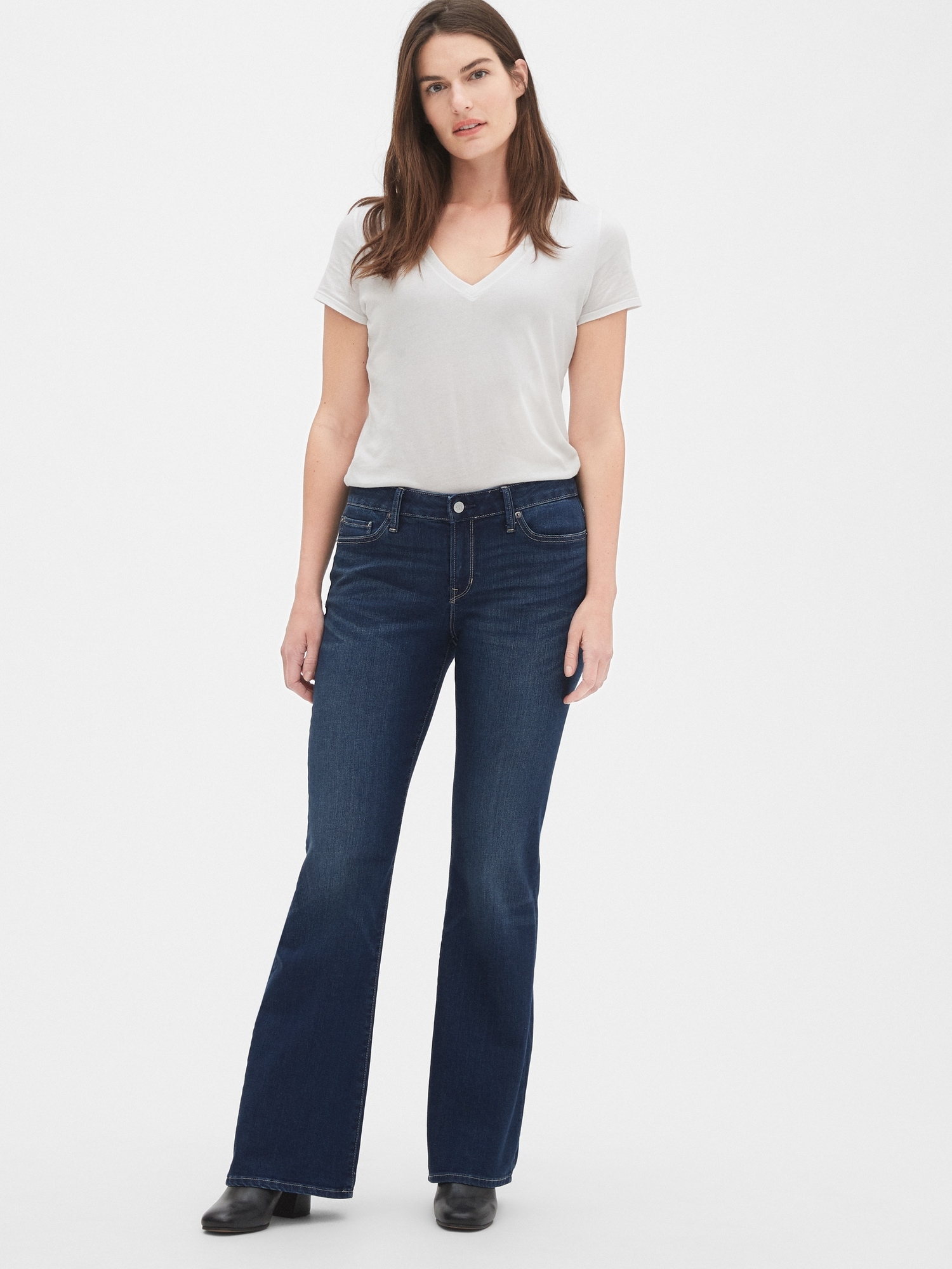 Mid Rise Long & Lean Jeans | Gap
