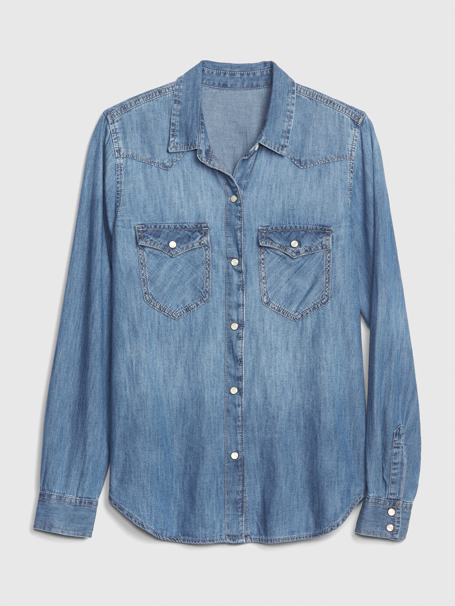 denim shirts with patches