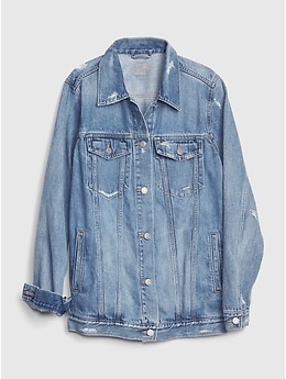 Oversized icon sales denim jacket