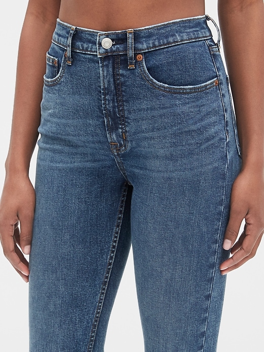 Image number 3 showing, High Rise Cigarette Jeans with Secret Smoothing Pockets