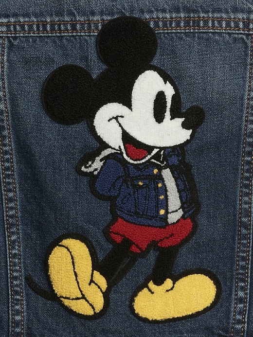 Disney Mickey Mouse Icon Denim Jacket | Gap