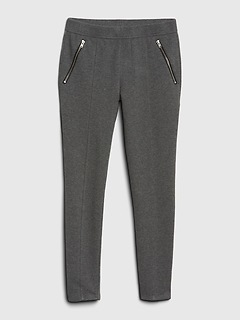 gap uniform ponte pants