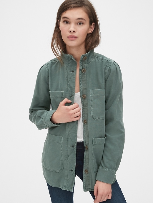 Slub Utility Jacket | Gap