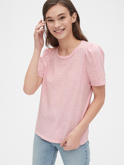 puff sleeve t shirt uk